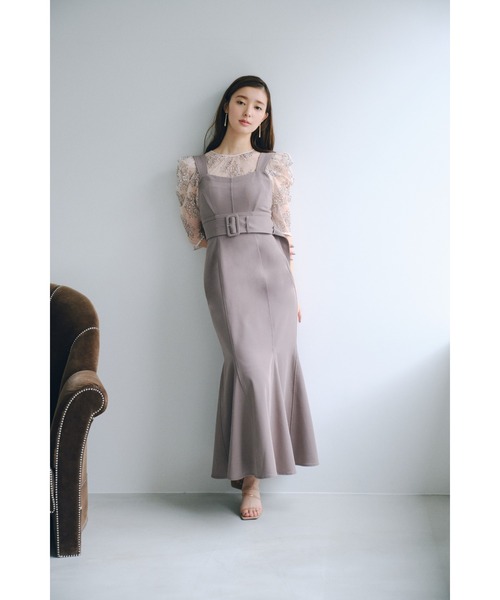 SNIDEL（スナイデル） キャミソールワンピース 0 ネイビー レディース