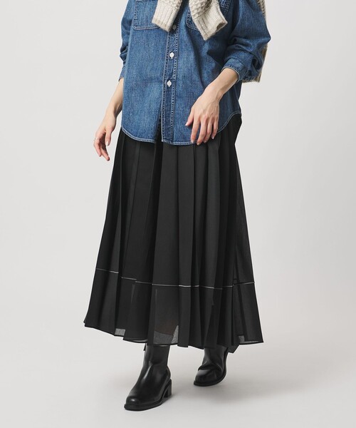 ユナイテッドアローズ　スカート　オーガンジー UNITED ARROWS（ユナイテッドアローズ） スカート オーガンジー