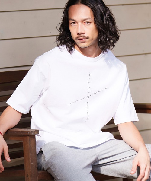 「CAMBIO」 半袖Tシャツ S ブラック メンズ_画像3