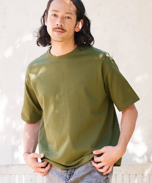 「CAMBIO」 半袖Tシャツ S ブラック メンズ_画像7