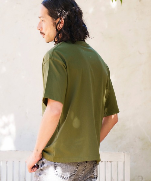 「CAMBIO」 半袖Tシャツ S ブラック メンズ_画像8