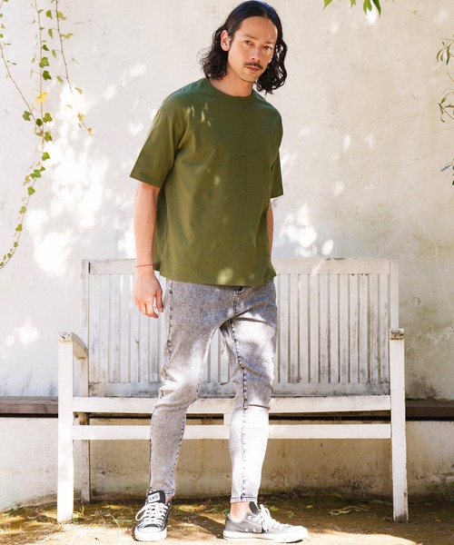 「CAMBIO」 半袖Tシャツ S ブラック メンズ_画像9