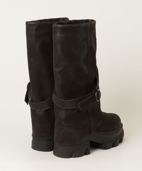 EMODA（エモダ） ブーツ LARGE ブラック レディース : ZOZOTOWN Yahoo