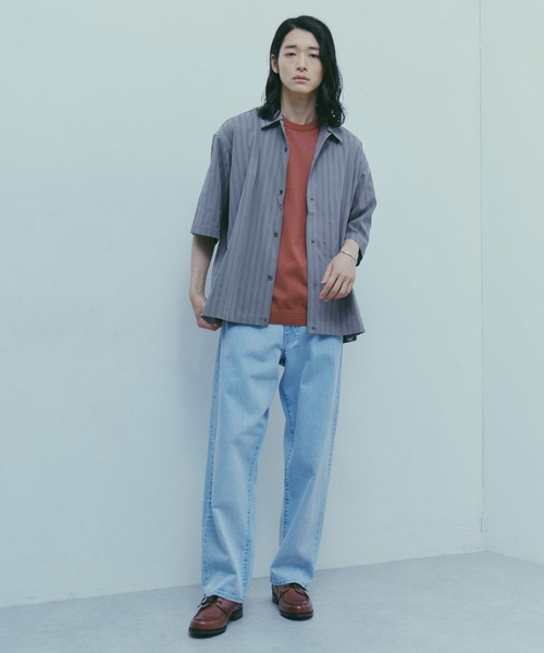 「NANO universe」 デニムパンツ L ブルー メンズ_画像10