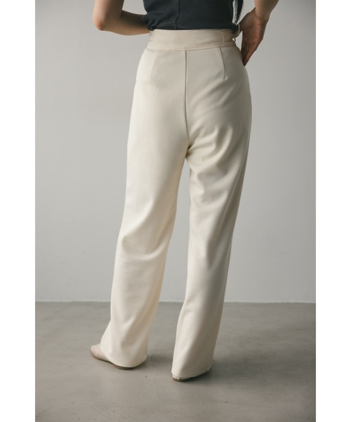 STYLEMIXER ウエストレイヤーワイドチノパンツ　アイボリー STYLEMIXER | ウエストレイヤーワイドチノパンツ (パンツ ) |SHEL'TTER