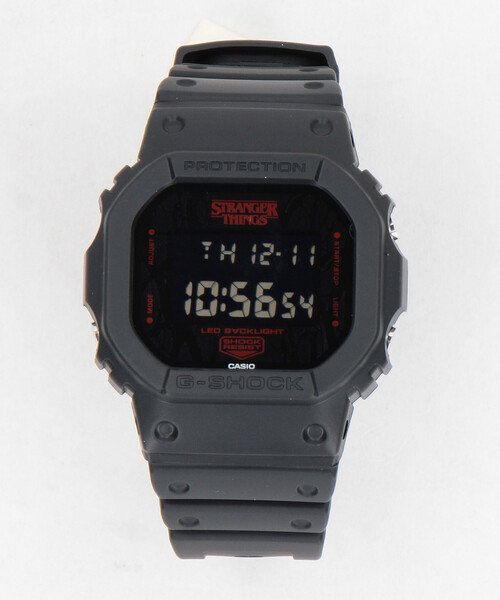 新品　未使用　DW-5600STT-1JR カシオ CASIO G-SHOCK CASIO G-SHOCK DW-5600STT-1JR 5600 SERIES Stranger Things Black