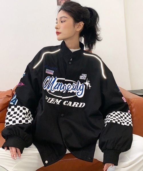 「.KOM」 ブルゾン S ブラック レディース_画像6