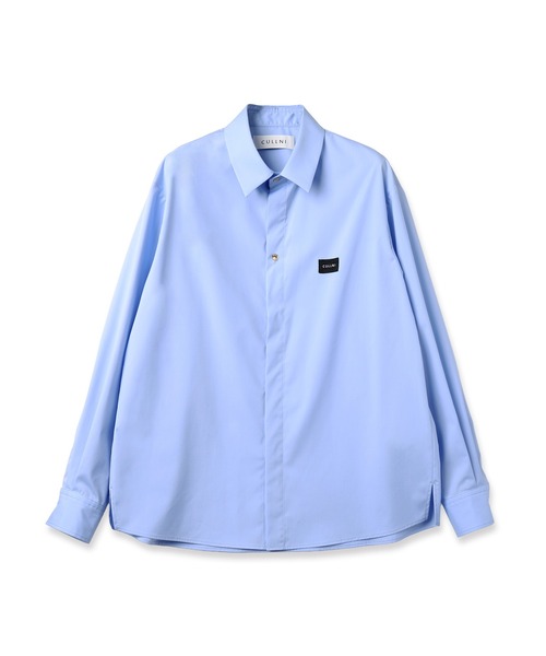 CULLNI（クルニ） シャツ High Count Broad Front Fly Embroidery