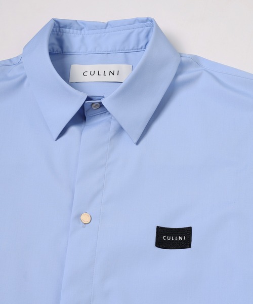CULLNI（クルニ） シャツ High Count Broad Front Fly Embroidery
