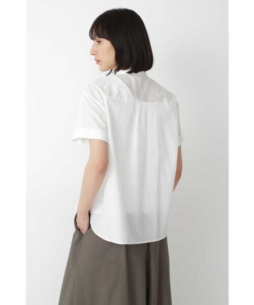 「human woman」 半袖ブラウス MEDIUM ホワイト レディース_画像7