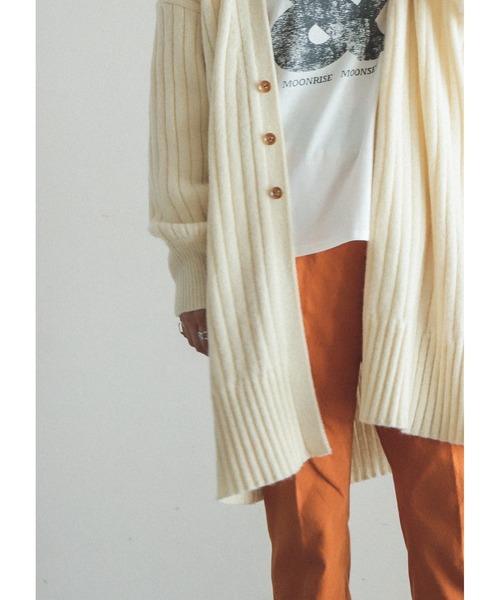 「FIL DE FER」 ニットカーディガン FREE ブラウン レディース_画像7