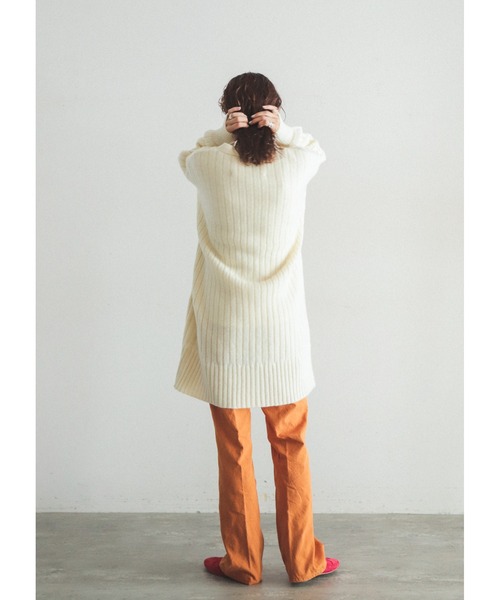 「FIL DE FER」 ニットカーディガン FREE ブラウン レディース_画像9