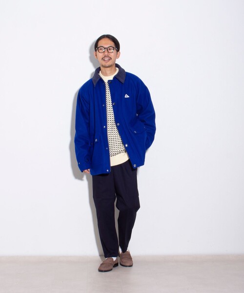 「GEVACO」 ジャケット L グレー メンズ_画像2