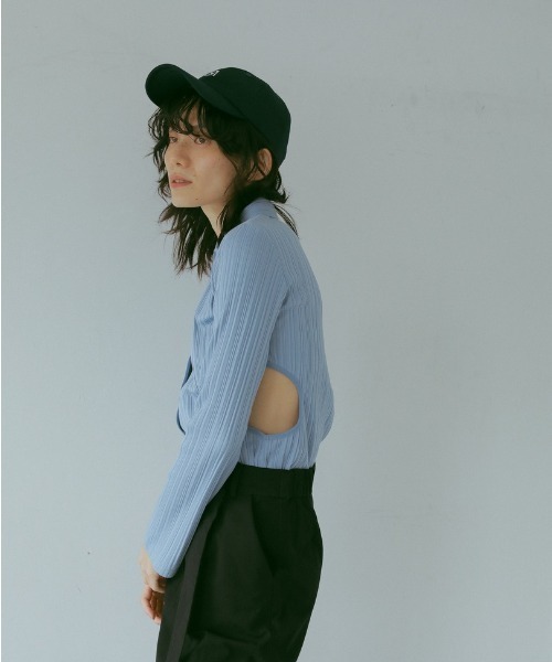 「CASA FLINE」 キャップ FREE ブラック レディース_画像4