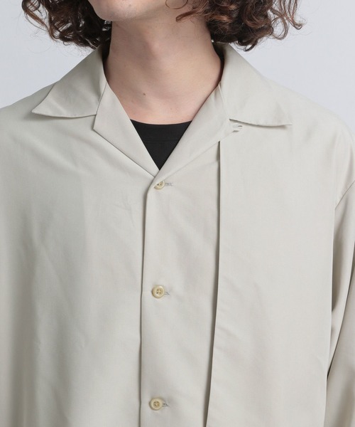 「HARE」 長袖シャツ FREE グレー メンズ_画像9