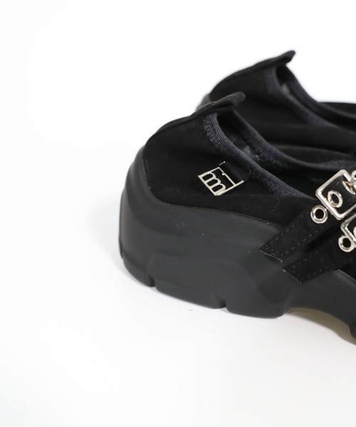 「hiamu」 シューズ 24.0cm ブラウン レディース_画像4