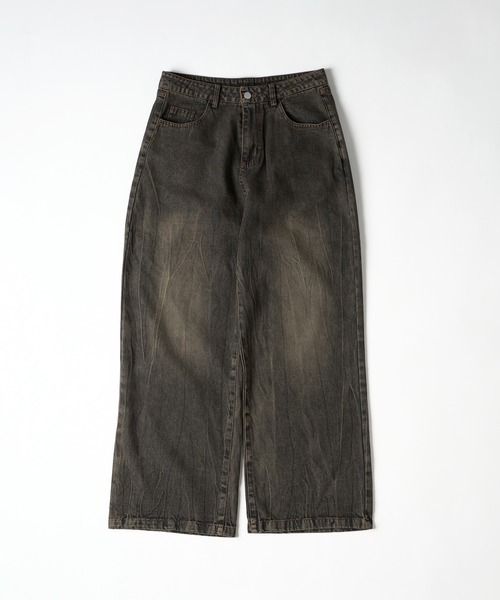 「kutir」 デニムパンツ MEDIUM ブラック メンズ_画像2
