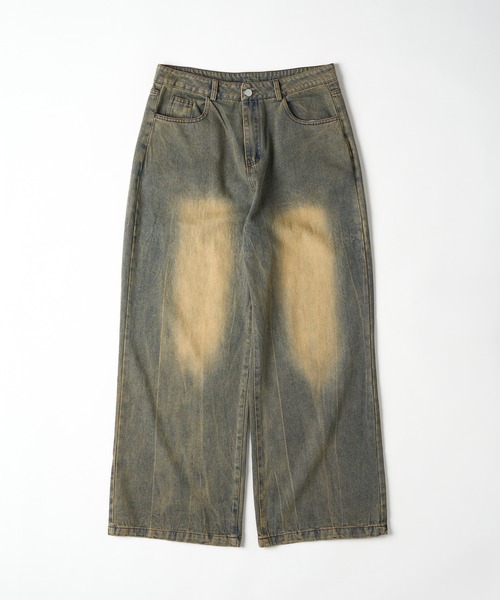 「kutir」 デニムパンツ MEDIUM ブラック メンズ_画像3