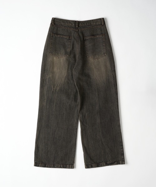 「kutir」 デニムパンツ MEDIUM ブラック メンズ_画像5