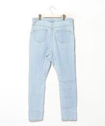 「wrou」 デニムパンツ 3 ライトインディゴブルー メンズの画像2