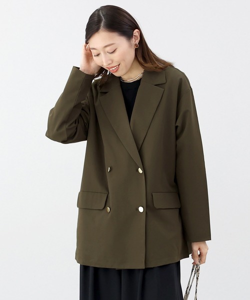 Aletta vita ジャケット テーラードジャケット T/Rツイルダブル