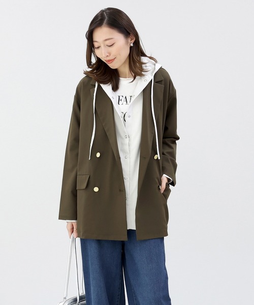 Aletta vita ジャケット テーラードジャケット T/Rツイルダブル