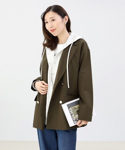 Aletta vita ジャケット テーラードジャケット T/Rツイルダブル