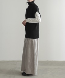 「for/c」 ニットベスト M アイボリー レディースの画像2