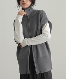 「for/c」 ニットベスト M アイボリー レディースの画像9