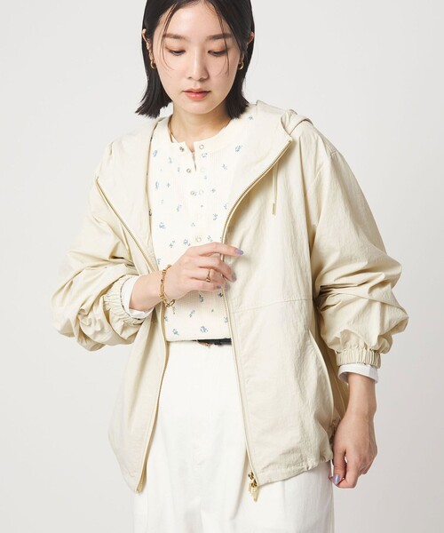 グリーンレーベルリラクシング　ナイロンフーデッドブルゾンジャケット green label relaxing（グリーンレーベルリラクシング）の「［size