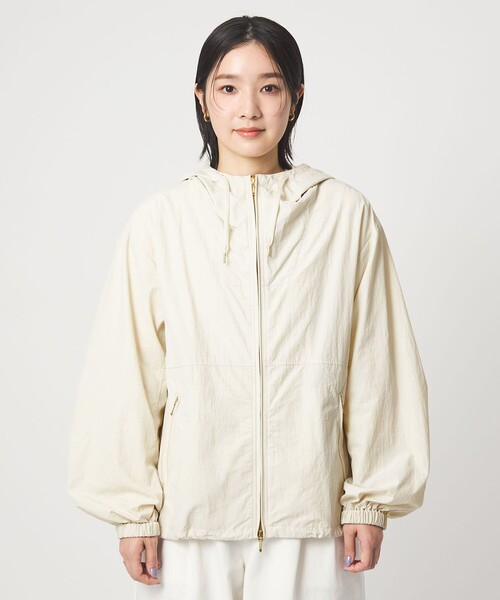 ◆美品◆3万◆パーマネントエイジ◆コットンブルゾン◆白◆シンプル◆ゆったり◆S green label relaxing（グリーンレーベルリラクシング） ブルゾン