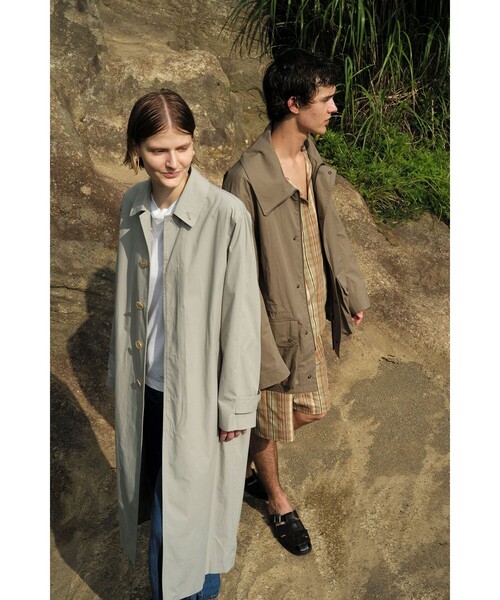 LOEFF ロエフ Pコート UNISEX LOEFF（ロエフ） コート アウター 「LOEFF」バルカラー コート UNISEX