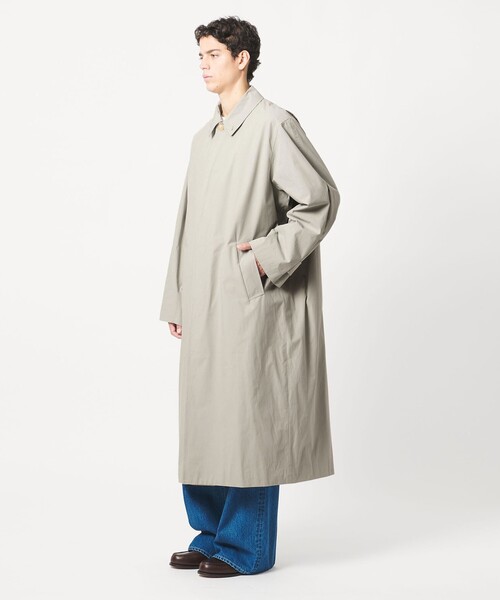 LOEFF（ロエフ）リバーシブル ステンカラーコート　未使用　タグ付き LOEFF（ロエフ） コート アウター 「LOEFF」バルカラー コート UNISEX