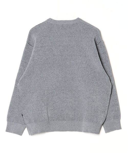 「EMMA CLOTHES」 長袖ニット L グレー メンズ_画像2
