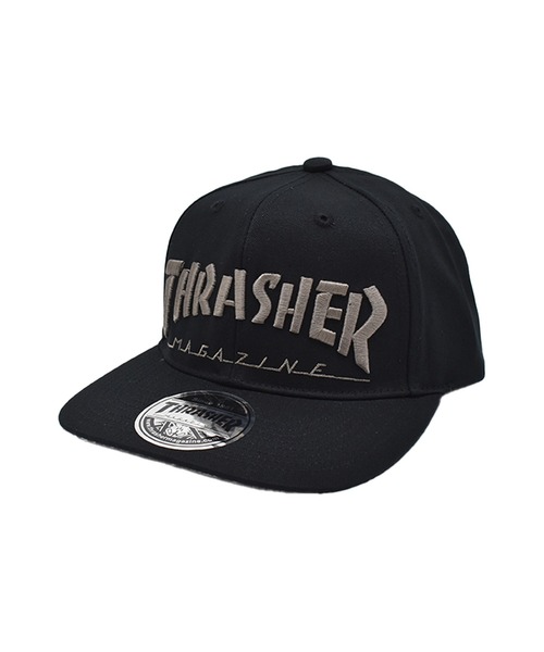THRASHER（スラッシャー） キャップ 帽子 キッズ キャップ フラット