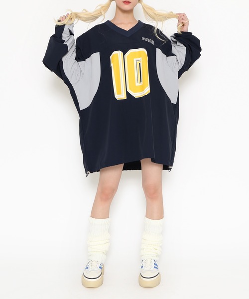 「PUNYUS」 長袖カットソー 3 ネイビー レディース_画像2