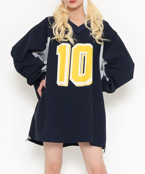 「PUNYUS」 長袖カットソー 3 ネイビー レディース_画像4