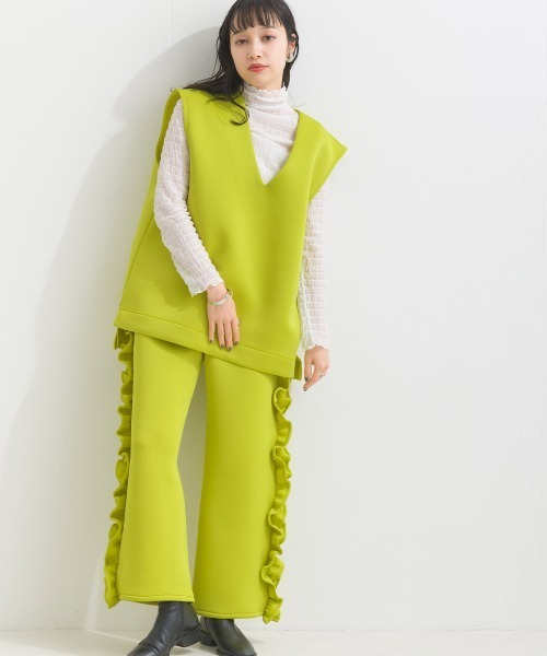 「terrace」 ベスト MEDIUM ブラック レディース_画像8