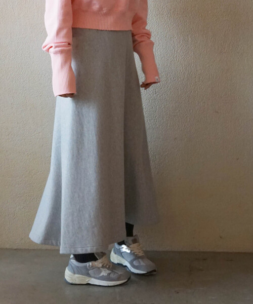 journal standard luxe SUNDAYツイルプリーツスカート JOURNAL STANDARD LUXE（ジャーナルスタンダード ラックス） フレア