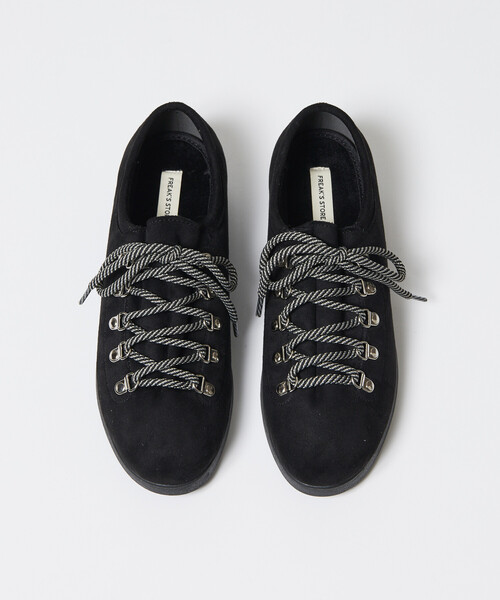 「FREAK'S STORE」 ローカットスニーカー 25.0cm ブラック メンズ_画像8