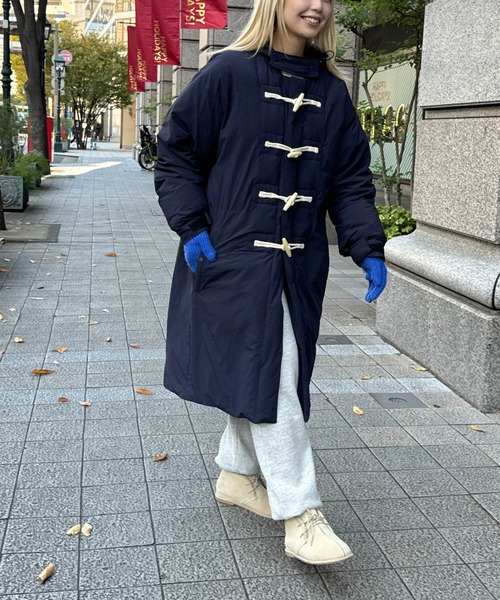 CANAL JEAN ダッフルコート CANAL JEAN（キャナルジーン） ダッフルコート ONE SIZE ネイビー