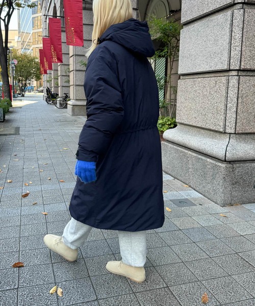 CANAL JEAN（キャナルジーン） ダッフルコート ONE SIZE ネイビー