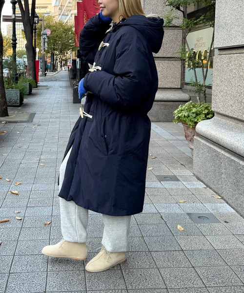 CANAL JEAN（キャナルジーン） ダッフルコート ONE SIZE ネイビー