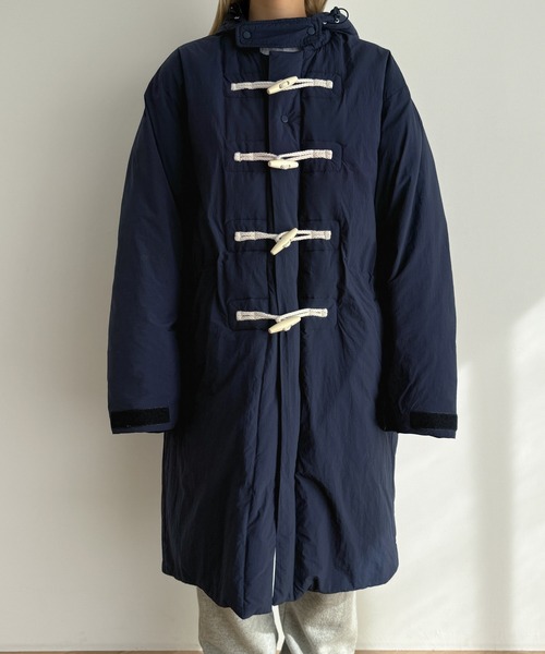 CANAL JEAN（キャナルジーン） ダッフルコート ONE SIZE ネイビー