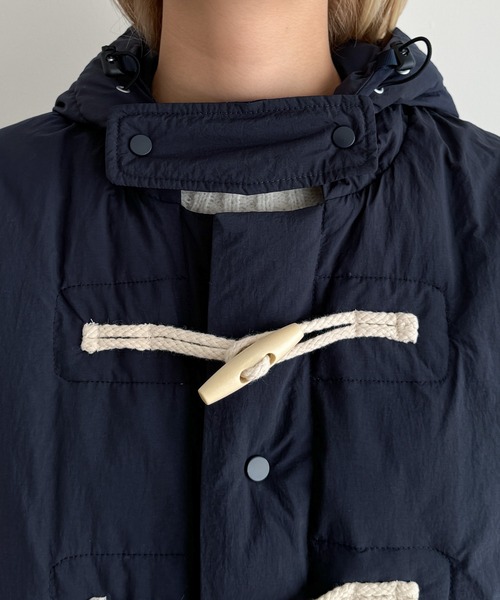 CANAL JEAN（キャナルジーン） ダッフルコート ONE SIZE ネイビー