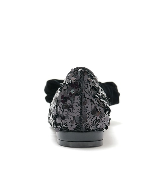 「SOROTTO」 フラットパンプス 24.0cm ブラック レディース_画像9