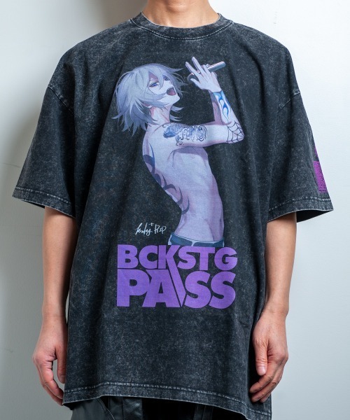 BACKSTAGE PASS（バックステージパス） tシャツ 「黒野京×BACKSTAGE