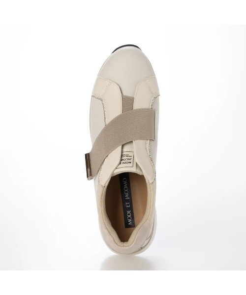 「Mode et Jacomo」 シューズ 24.5cm アイボリー レディース_画像4