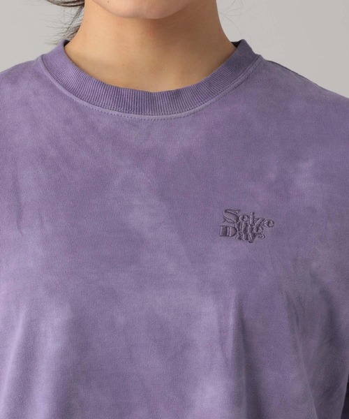 「PBLIM」 半袖Tシャツ LARGE パープル レディース_画像8