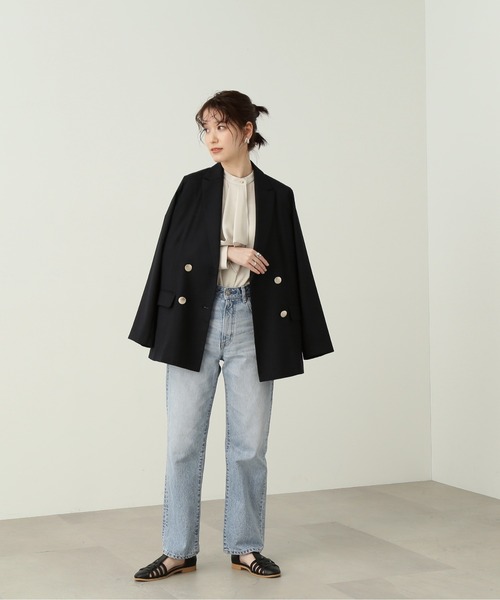 「N.（N. Natural Beauty Basic）」 長袖ブラウス MEDIUM オフホワイト レディース_画像4